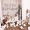 23pcs Birthday Balloons Banner, 3D Silver Premium Mylar Foil Ecofriendly Letter Happy Birthday Banner with 5pcs Star Balloons Kits for Kids Boys Men Adults Birthday Party Decorations
